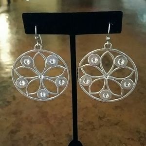 EUC Brighton Flower French Wire Earrings